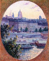 The Quai de Montebello and Sainte-Geneviève Hill