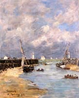 Trouville, the Jetties, Low Tide