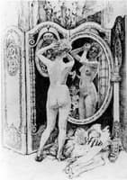 Nude before a Mirror