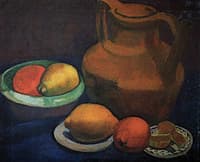 Still Life with clay pitcher