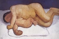 Reclining Mother and Child