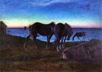 Grazing by the Shore