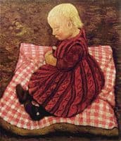 Child on a Cushion