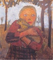 Girl with Rabbit