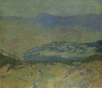 Landscape in Valtellina