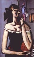 Woman with Parrot