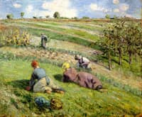 Cultivators in the Fields, Pontoise