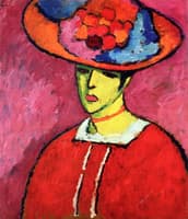 Schokko in a Wide Brimmed Hat