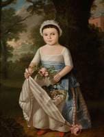 Girl with Roses
