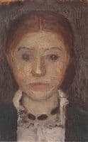 Self-Portrait with Necklace