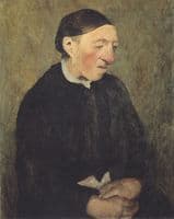 Old woman with handkerchief