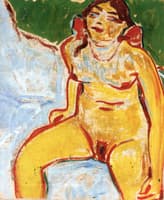 Seated Female Nude