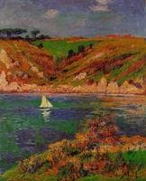 Sailboats in Brittany