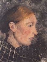 Head of a Peasant Woman in Profile