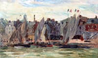 Fishing Boats at Honfleur