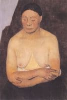 Woman Half-Naked