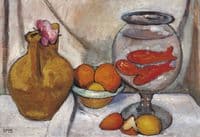 Still-life with Goldfish Bowl