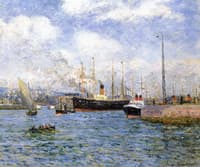 Departure of a Transport at Le Havre