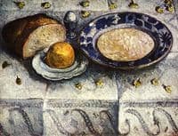 Still Life with a Plate of Milk