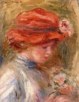 Young Woman in a Red Hat