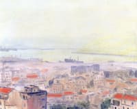 The Port of Algiers, Foggy Day