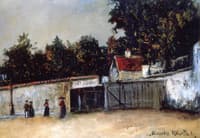 Thatched Roof House, Montmartre, rue Saint-Vincent
