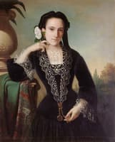Lady with Camelia