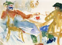 At the Table in the Inn