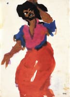 Dancer, Red Dress