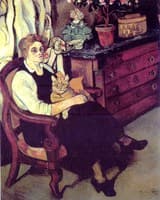Portrait of Miss Lily Walton with Raminou