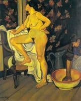 Woman at Her Toilette