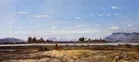 Landscape, the Banks of the Durance