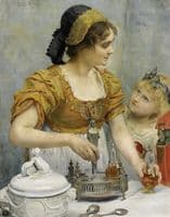 Preparing the feast