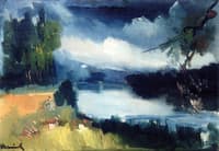 Landscape at Bougival