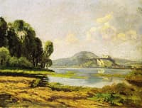 The Fortress of Angera from Arona
