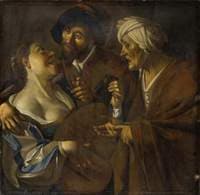 Procuress (after Dirck van Baburen)