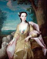 Anne Fairfax as a Shepherdess