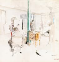 Bonnard in His Studio