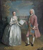 Henry Ingram, 7th Viscount Irwin, and His Wife Anne