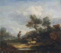 Landscape with Sheep