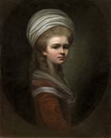 Self-Portrait with Turban