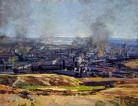 Sheffield from Wincobank Wood