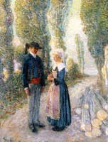 In Brittany, The Evening Hour, Pont Aven
