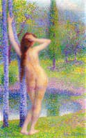 Bather Fixing Her Hair