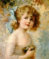 Girl Holding a Nest