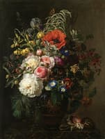Still Life with Flowers in a Greek Vase