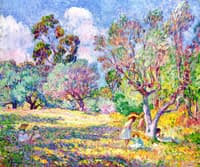 Children in a Meadow