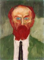 Man with a Full Red Beard