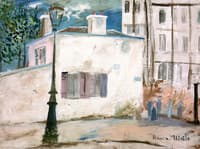The Home of Berlioz, rue du Mont-Cenis in Montmartre