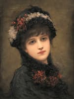 Portrait Of A Woman In Black